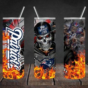 New England Patriots 20oz Skinny Tumbler